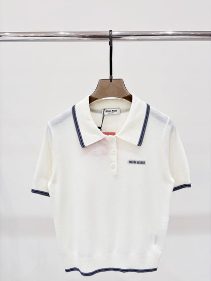 25 New Knitted Round Neck Short Sleeve