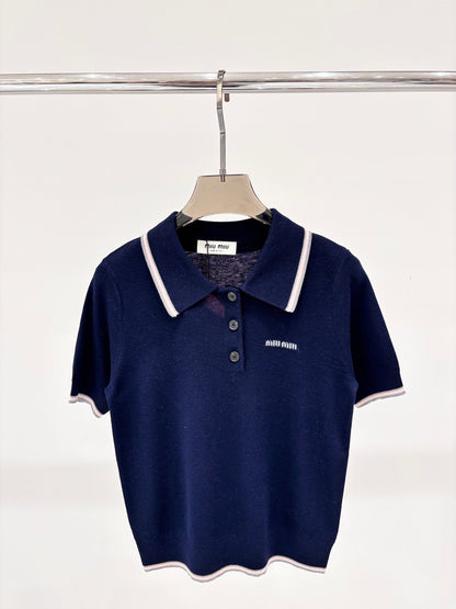 25 New Knitted Round Neck Short Sleeve