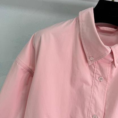 25 new lapel straight shoulder loose shirt jacket