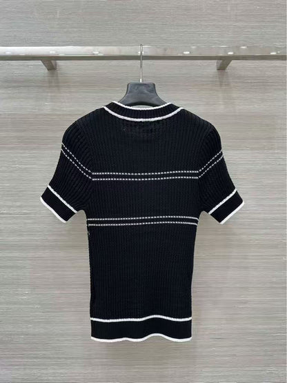 25 Knitted short sleeves