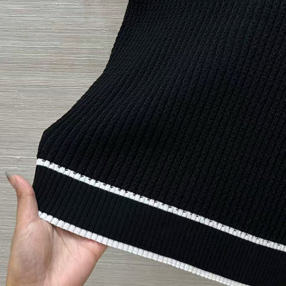 25 Knitted short sleeves