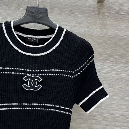 25 Knitted short sleeves