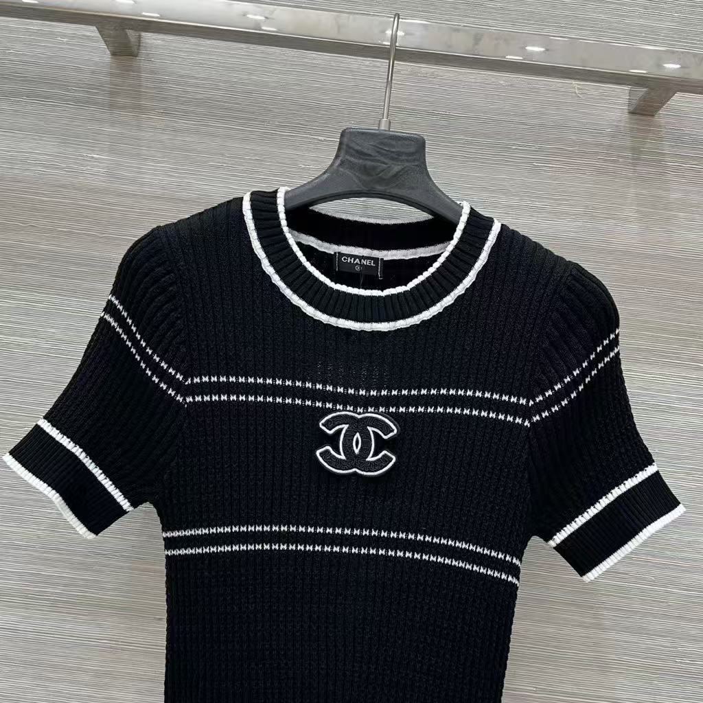 25 Knitted short sleeves