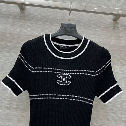 25 Knitted short sleeves