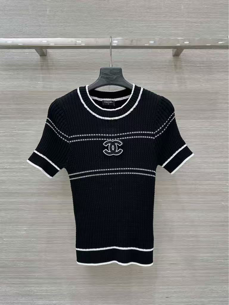 25 Knitted short sleeves