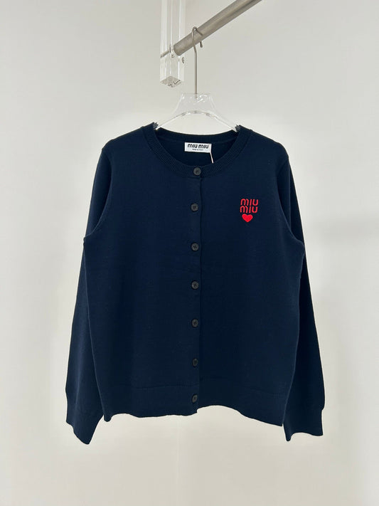 25 new basic red heart cardigan