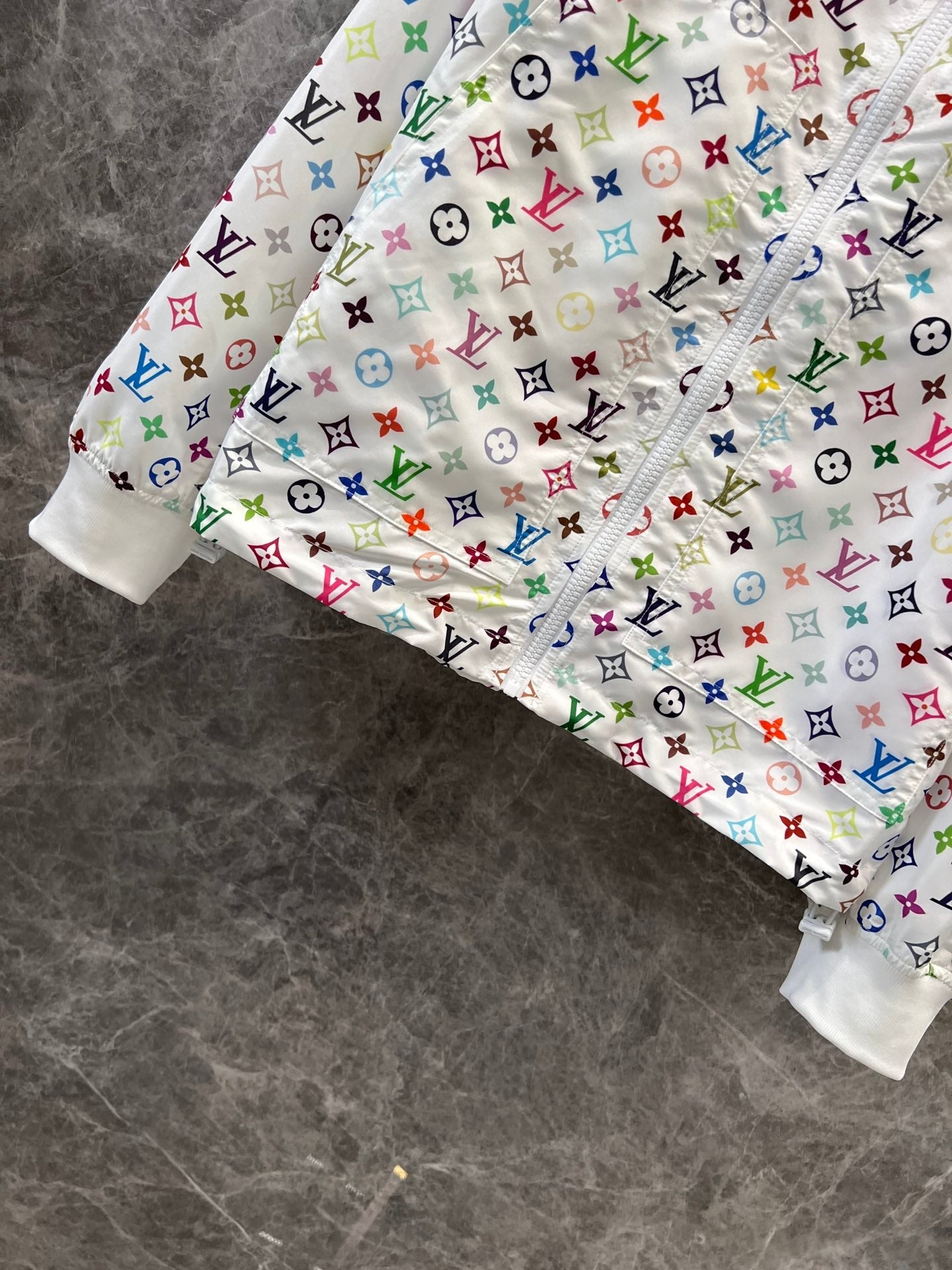 25 Monogram print technical windproof jacket