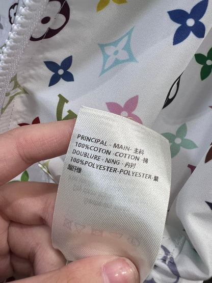 25 Monogram print technical windproof jacket