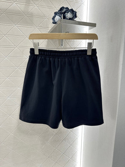 25 Lapel top and shorts set
