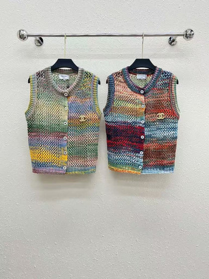 25  Round neck cardigan short sleeved shirt