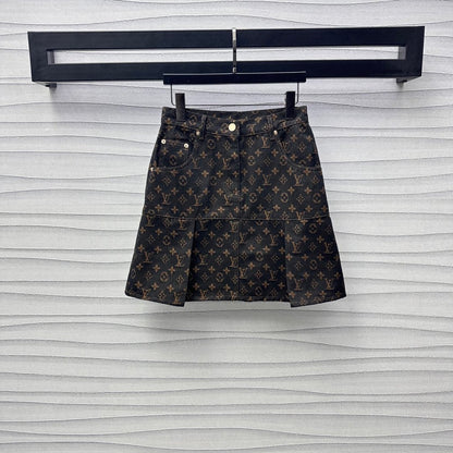 2025 New Arrivals Laser Denim Skirt
