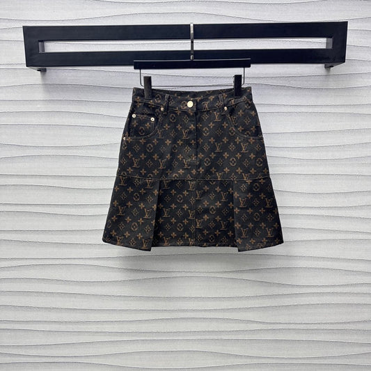 2025 New Arrivals Laser Denim Skirt