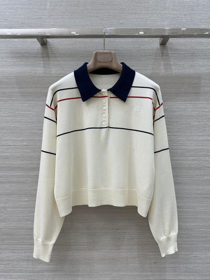 25 Early Spring New Style College Style Knit Top