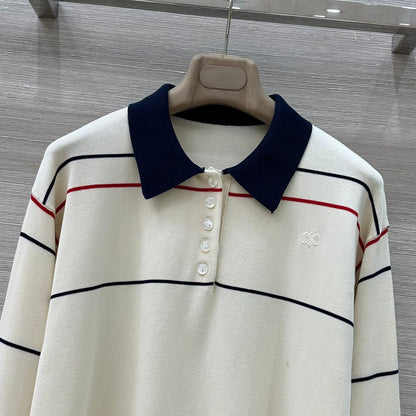 25 Early Spring New Style College Style Knit Top
