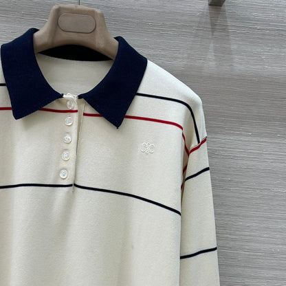 25 Early Spring New Style College Style Knit Top