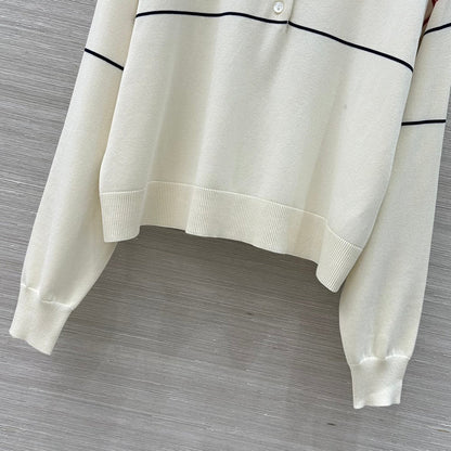 25 Early Spring New Style College Style Knit Top
