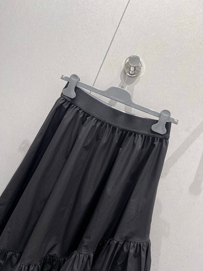 25ss spring and summer new irregular ruffle skirt