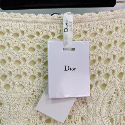 25 Spring and Summer New Style Hand Hook Short Sleeve Short Skirt Suit