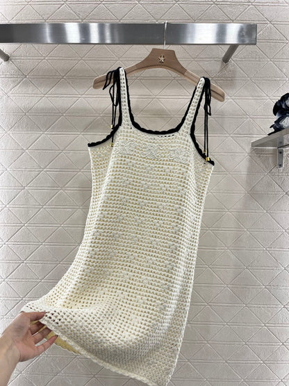 2025 Spring and Summer New Arrival Knitted Camisole Dress
