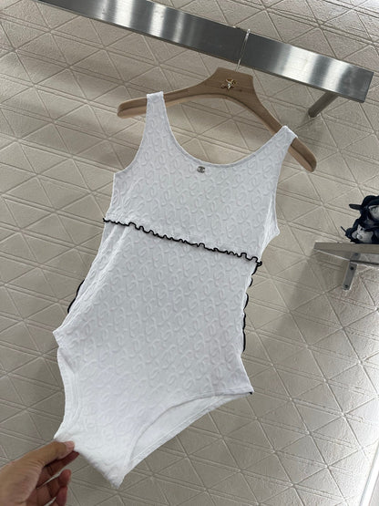 2025 Summer New Three-Dimensional Jacquard Swimsuit