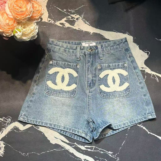 25SS Towel logo shorts