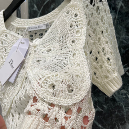 25 Big Butterfly Hand Crochet Short Sleeves