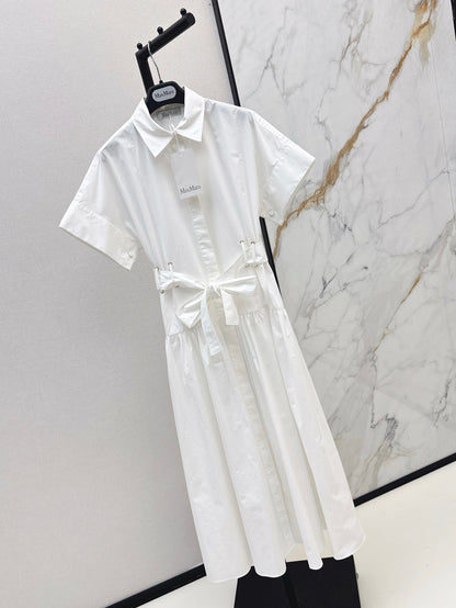 25 The latest long shirt dresses for spring and summer(white Yellow Brown)