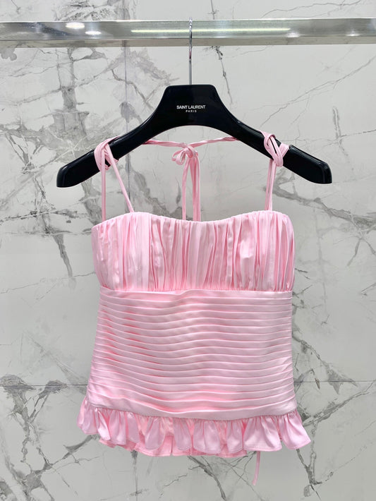 25 new summer pleated suspenders