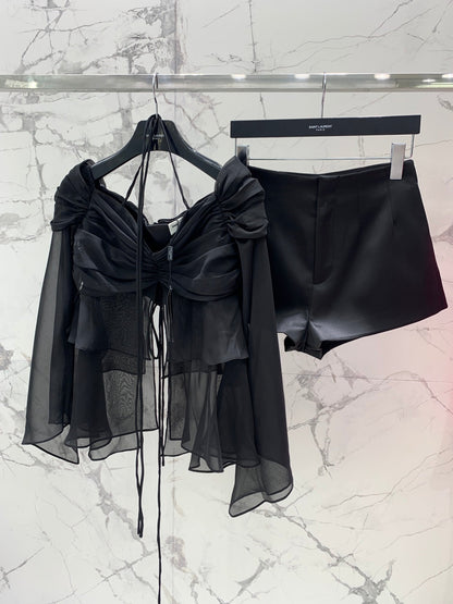25 Spring and Summer New Retro Series Palace Fairy Top Set