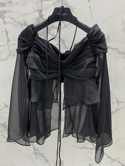 25 Spring and Summer New Retro Series Palace Fairy Top Set