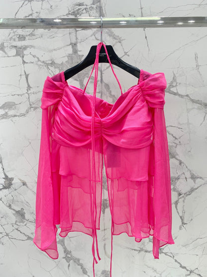 25 Spring and Summer New Retro Series Palace Fairy Top Set