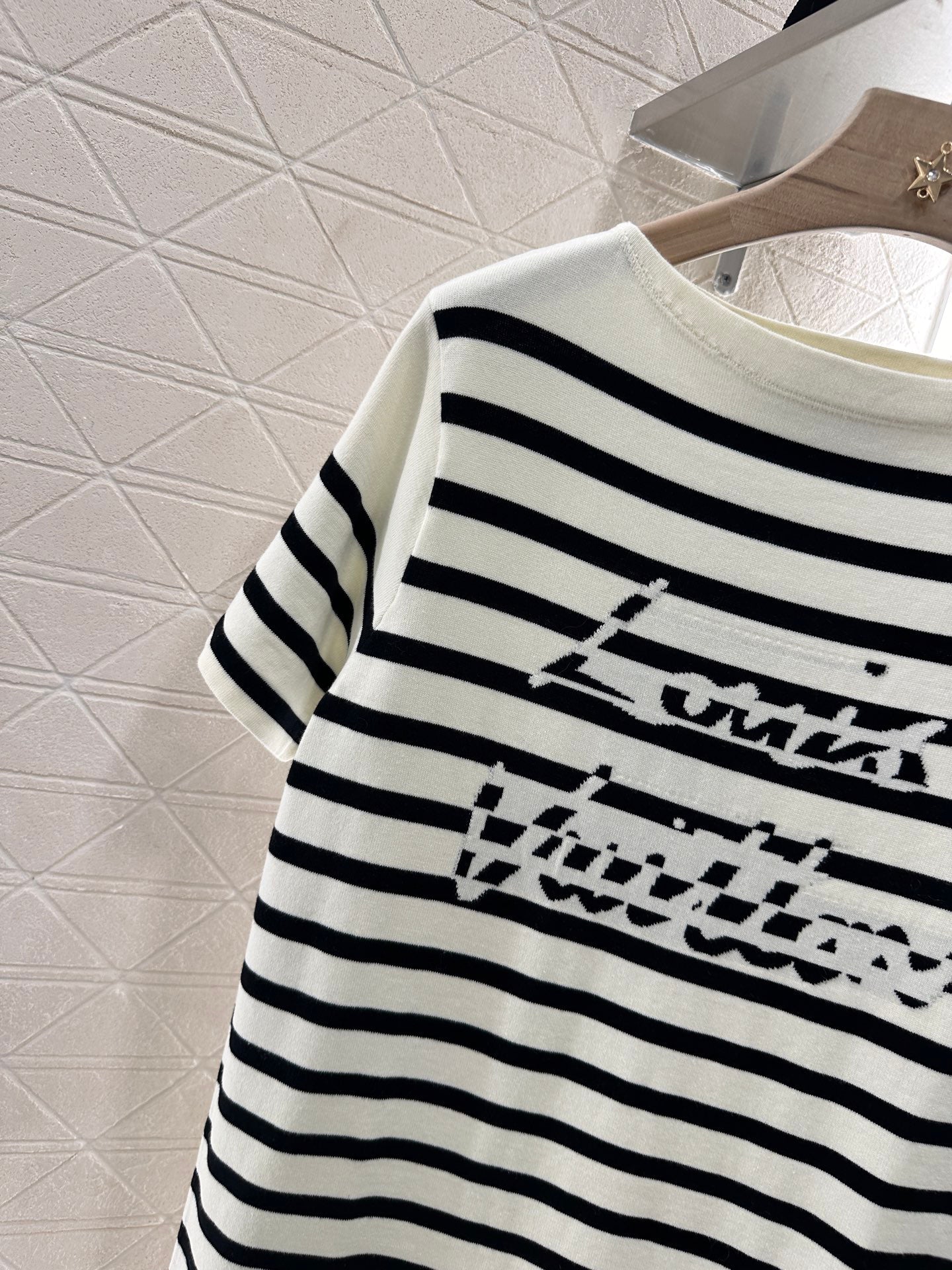 25 new summer striped knitted dress