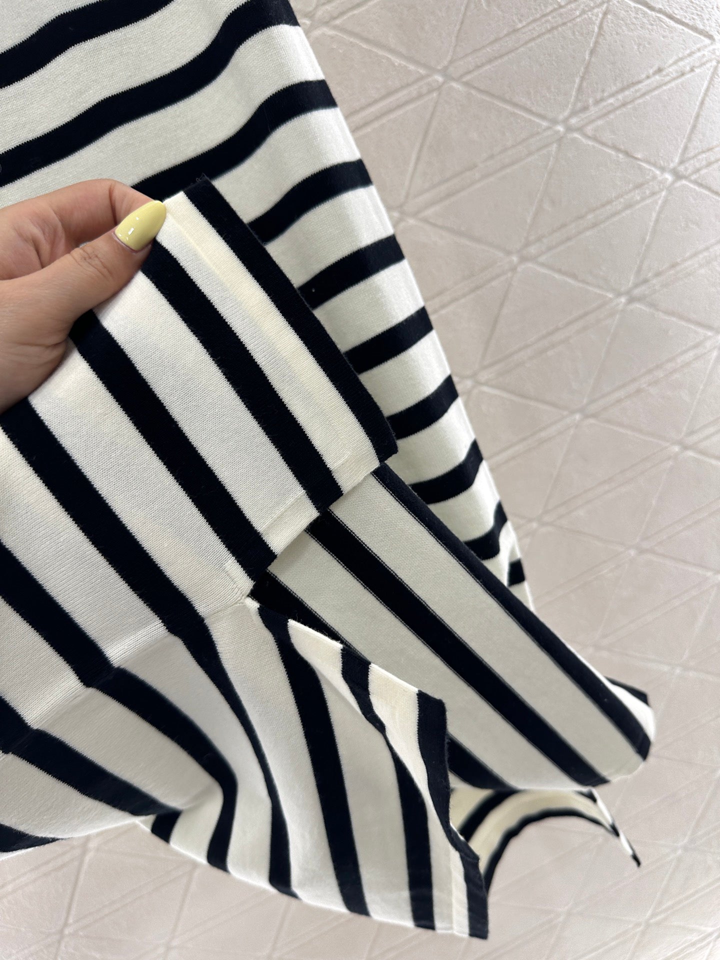 25 new summer striped knitted dress