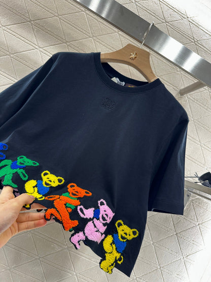 2025 Summer New Heavy Embroidery Doll Short Style 𝑇𝑒𝑒