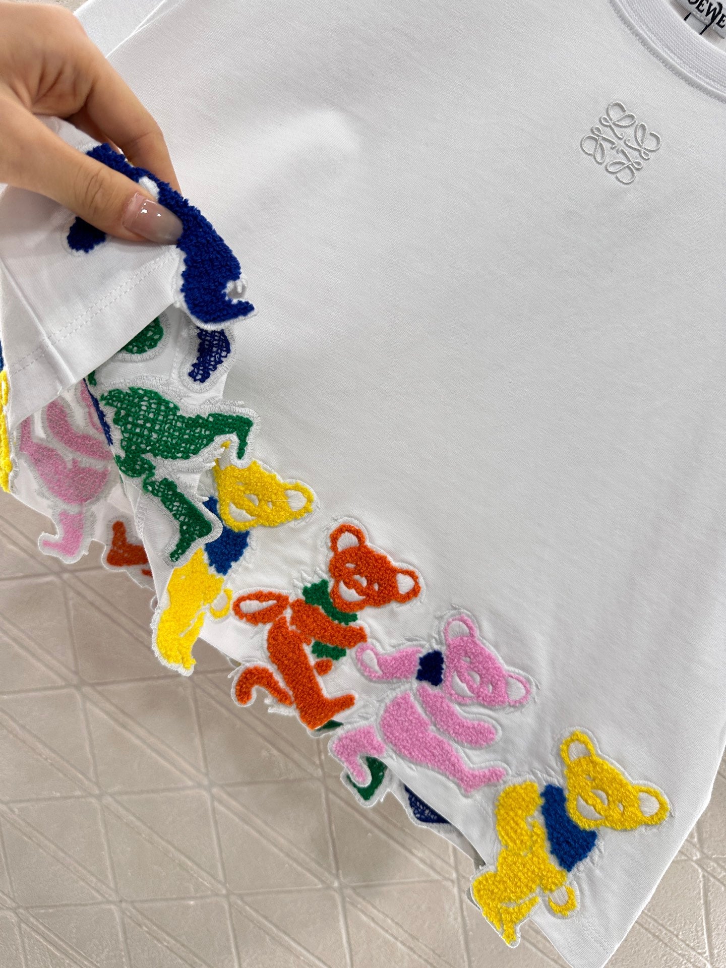 2025 Summer New Heavy Embroidery Doll Short Style 𝑇𝑒𝑒