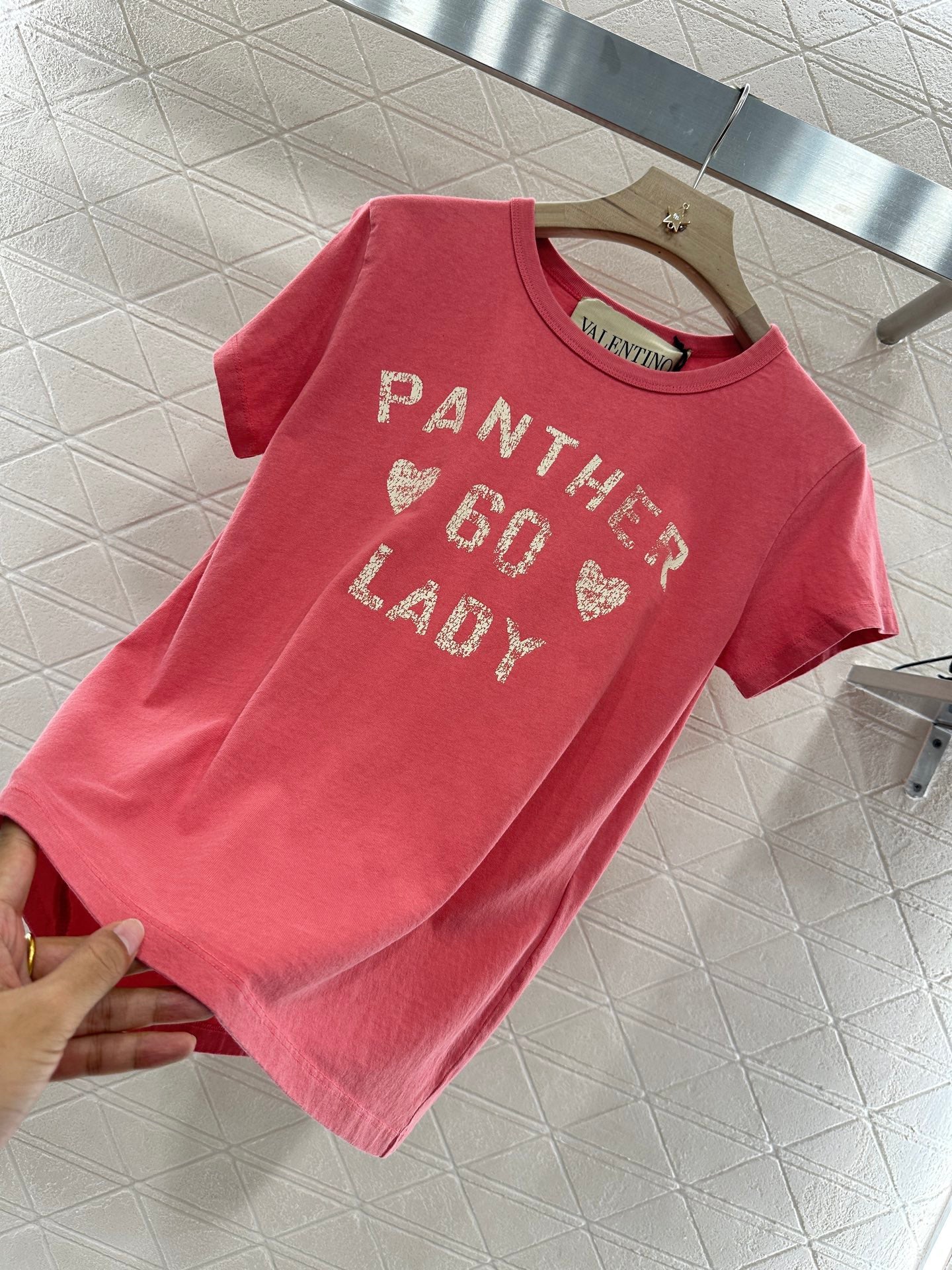 2025 summer new round neck embroidery print 𝑇𝑒𝑒