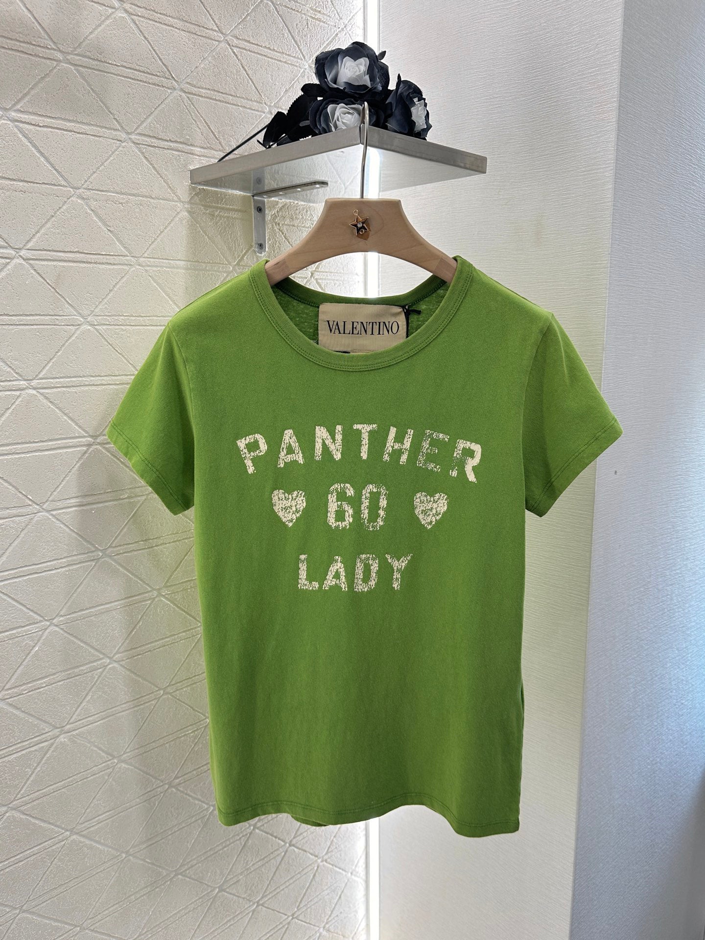 2025 summer new round neck embroidery print 𝑇𝑒𝑒
