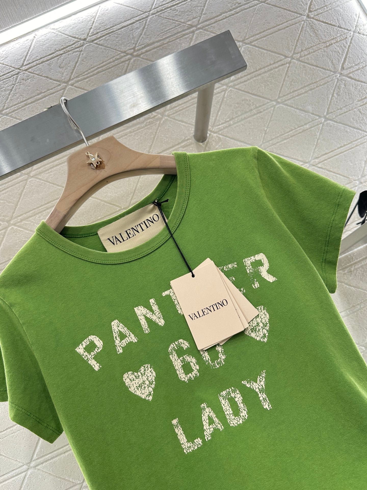 2025 summer new round neck embroidery print 𝑇𝑒𝑒