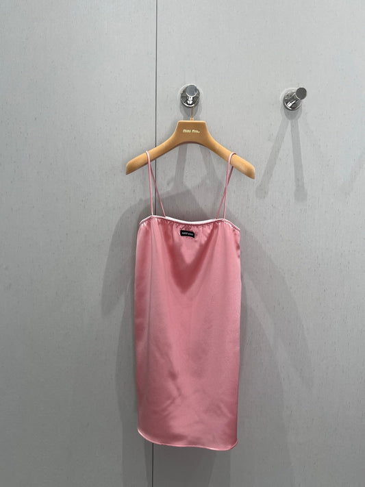 5Ss Spring/Summer New Acetate Sling Dress