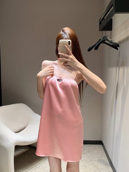 5Ss Spring/Summer New Acetate Sling Dress