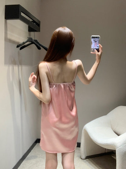 5Ss Spring/Summer New Acetate Sling Dress