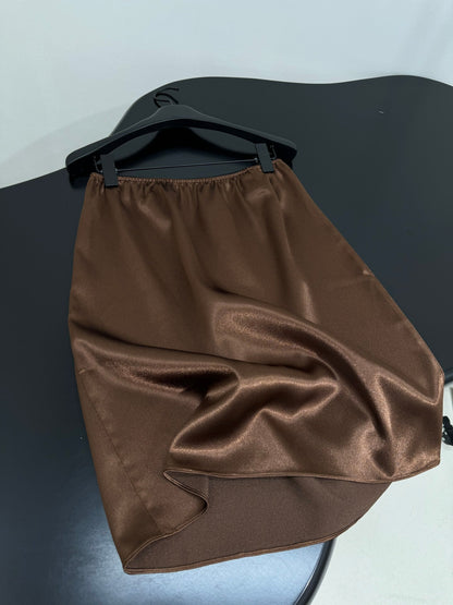 25 Summer new arrival satin camisole skirt suit