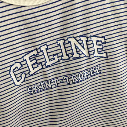 25 Summer new logo letter print striped short-sleeved T-shirt