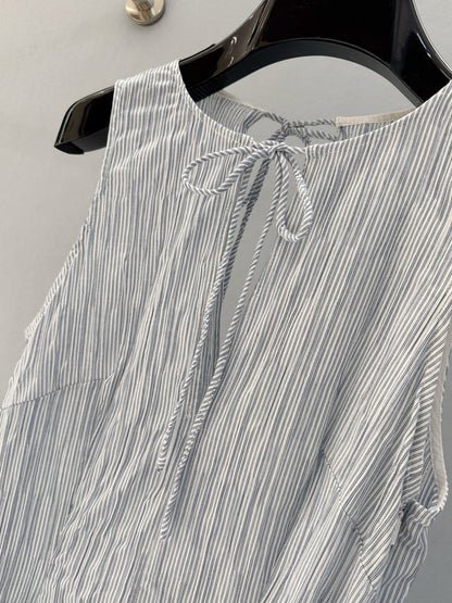 25ss 25 French wrap dress