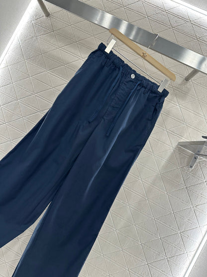 2025 Summer New Arrivals Wide Leg Drawstring Trousers