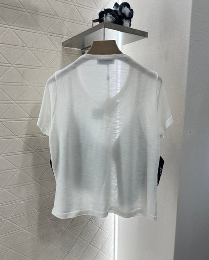 2025 Summer New Ethnic Style Printed Knitted Tops