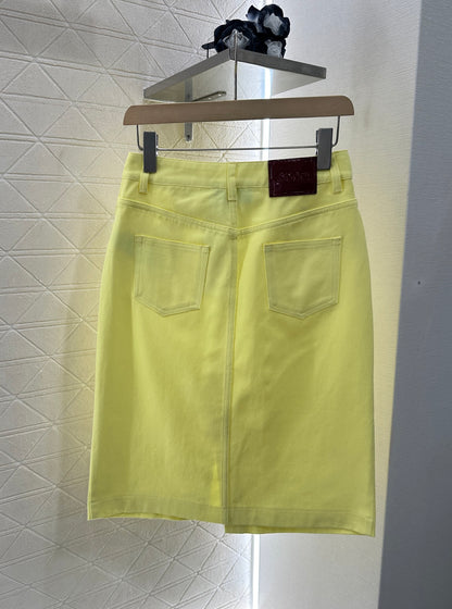 2025 Summer New Vest Top Skirt Set