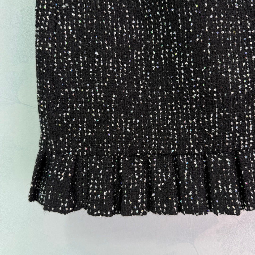 Ruffled jacket-skirt