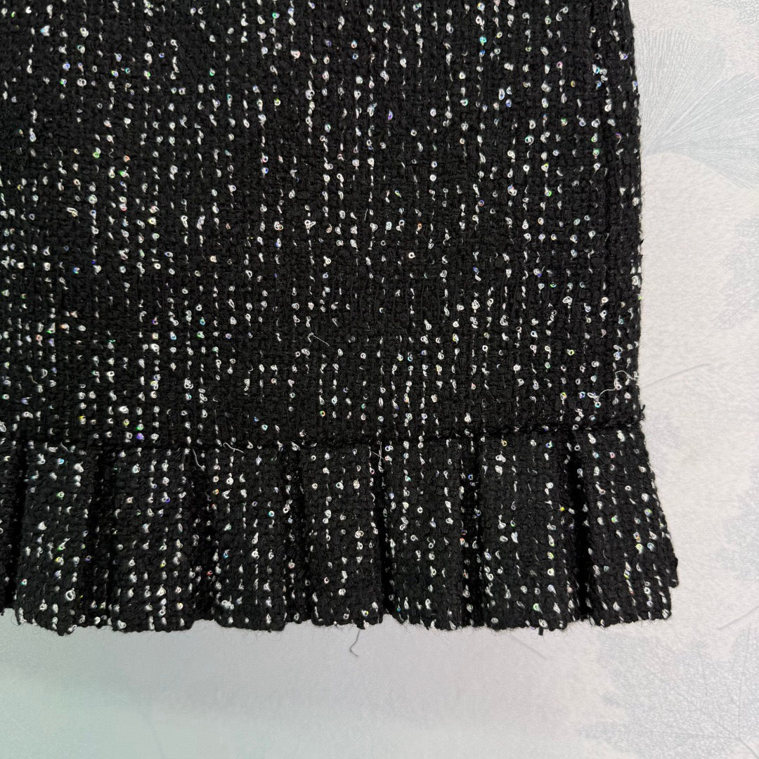 Ruffled jacket-skirt