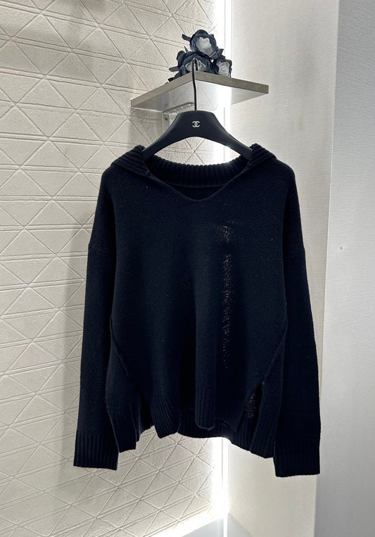 2025 Autumn New Arrivals Shawl Collar Knitted Sweater